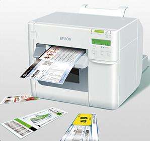 EPSON TM-C3500全彩色纸质证卡打印机